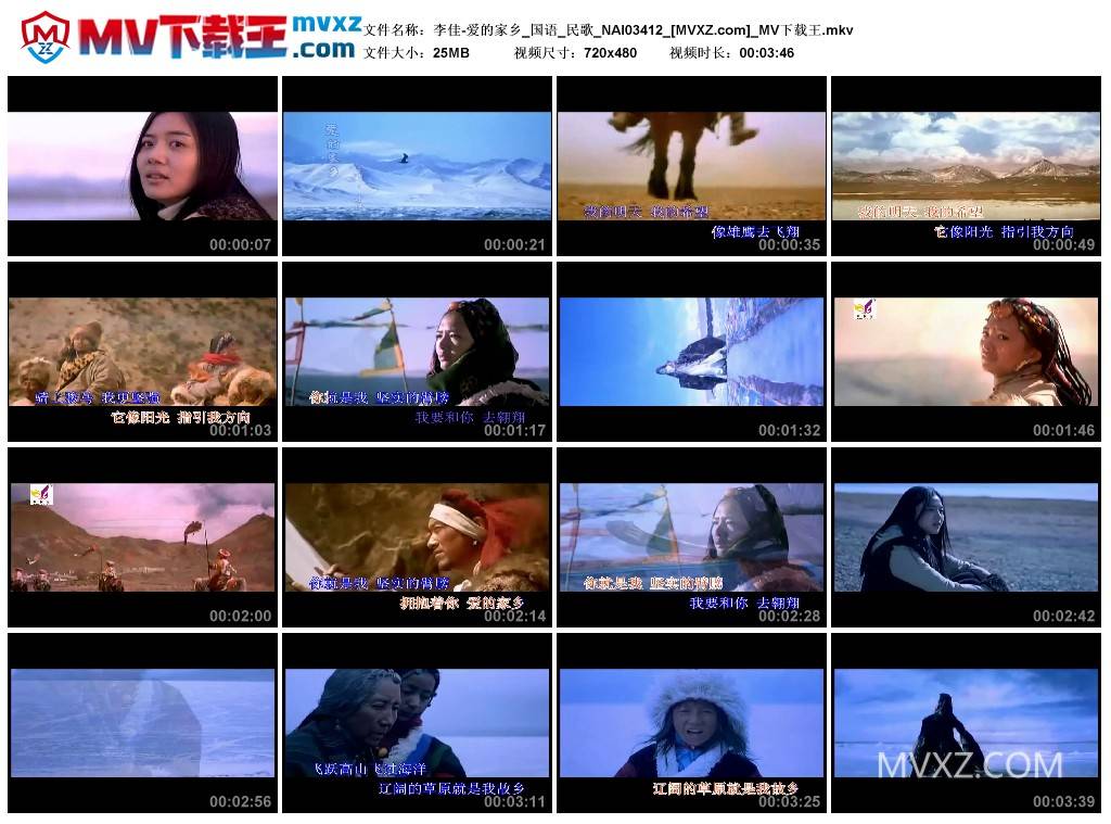 李佳-爱的家乡_国语_民歌_NAI03412